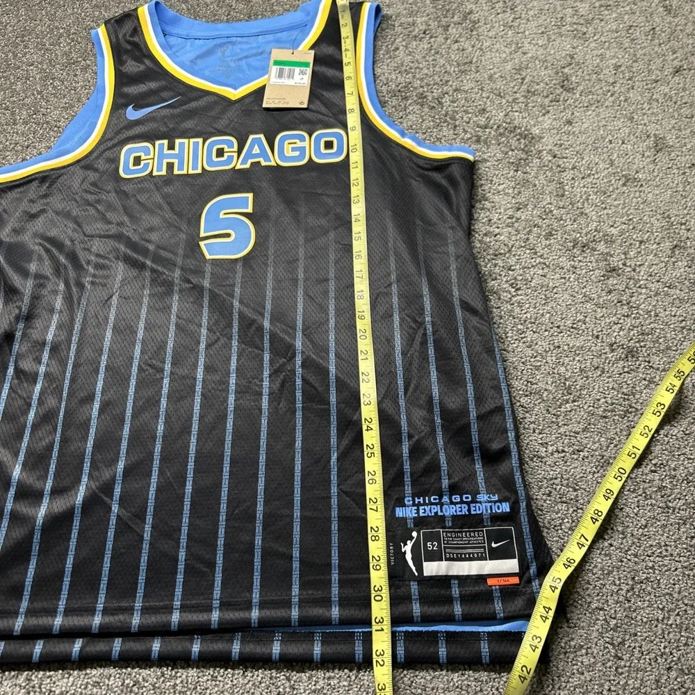 Nike Chicago Sky Angel Reese Jersey Women NBA XL Basketball DC9567-016 Black